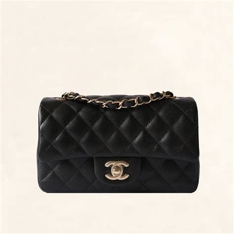 chanel mini rectangular caviar light gold|Mini Bags .